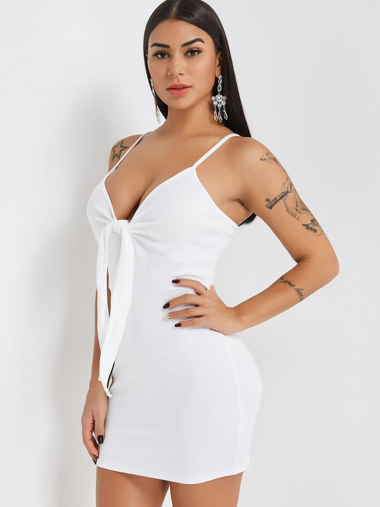 Ladies White Sexy Dresses
