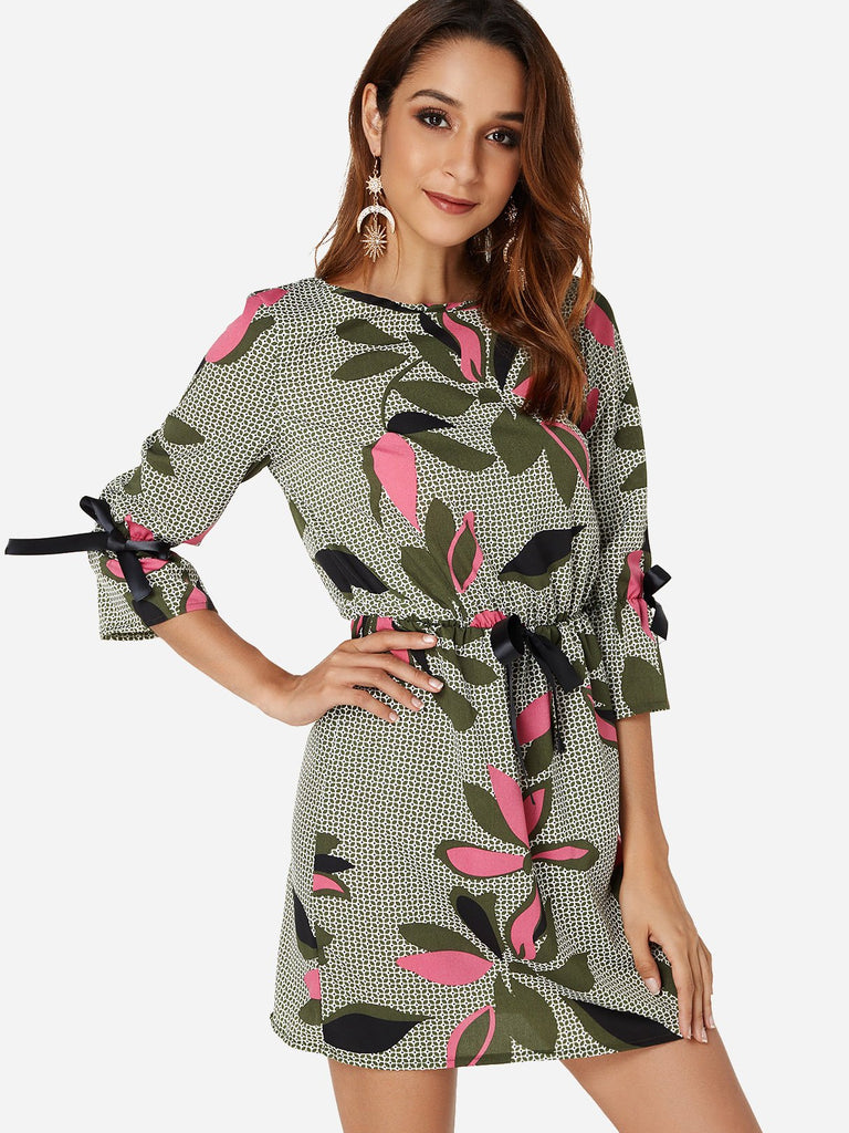 Ladies Multi Floral Dresses