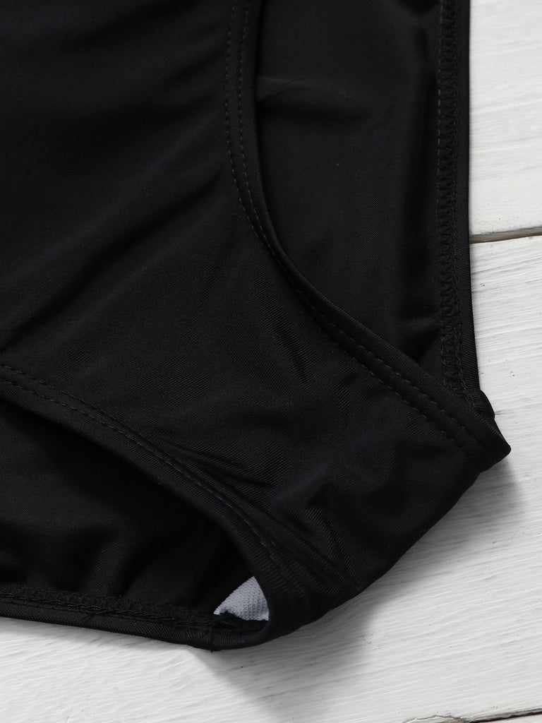 High Bikini Bottom Swimwear