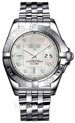 Best Online Companies Stainless Steel Watch Wristband A49350L2/A702-SS_K0010380