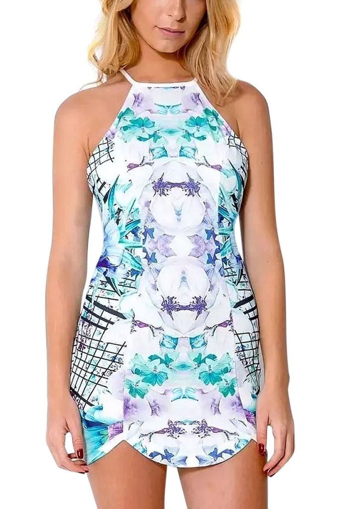 Floral Print Mini Dresses
