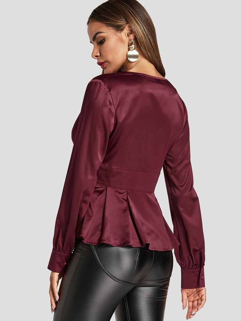 Womens Long Sleeve Blouses