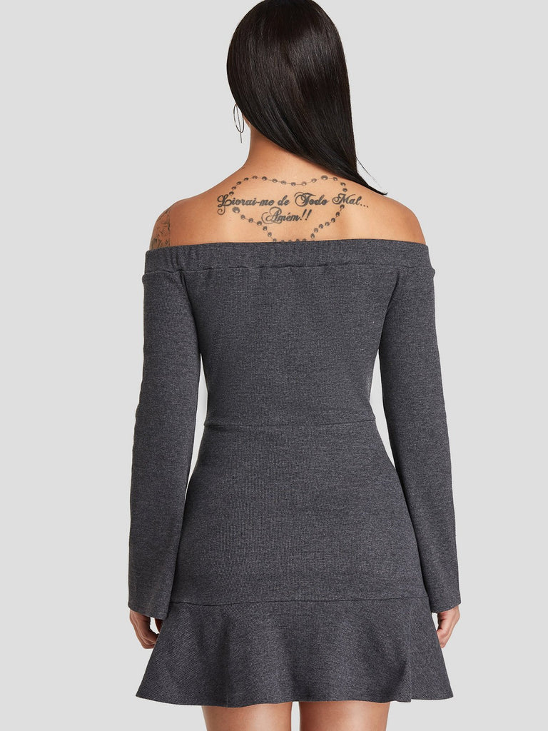 Ladies Long Sleeve Dress