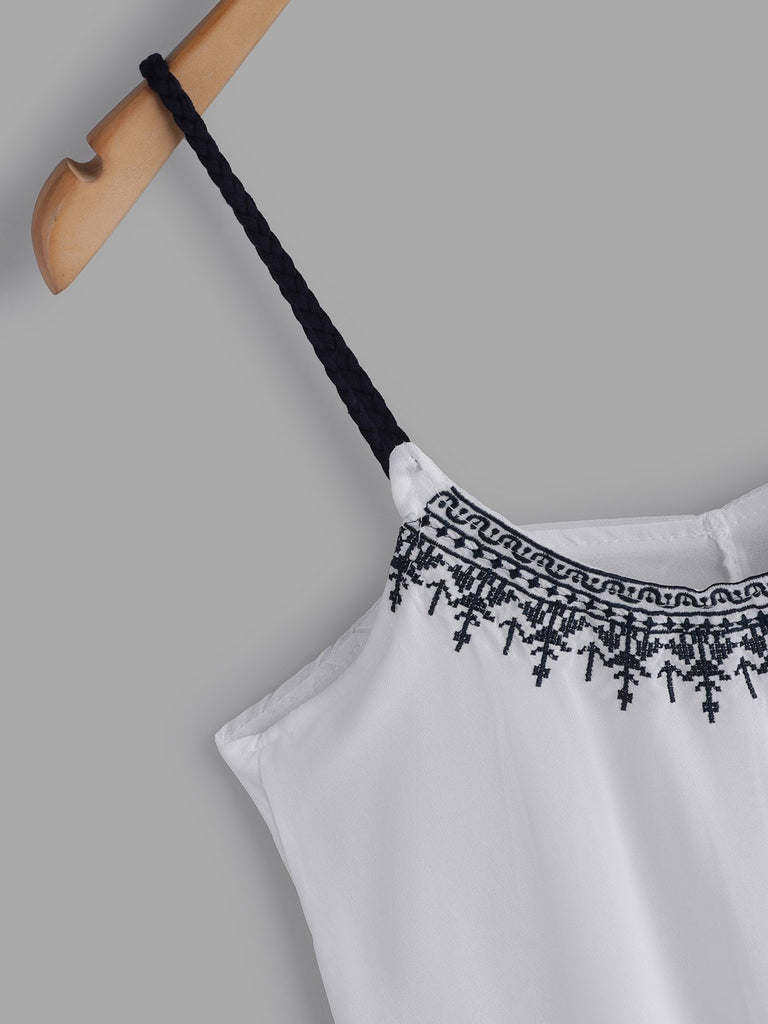 Ladies White Camis