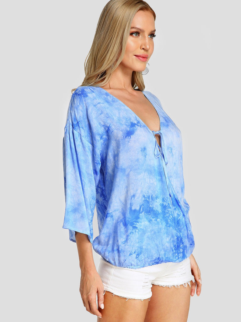 Ladies Blue Blouses