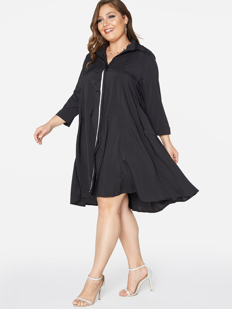 Ladies Black Plus Size Dresses
