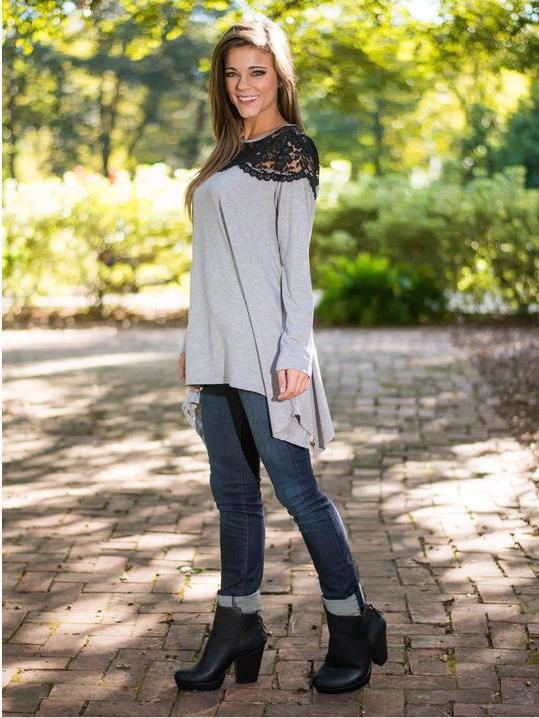Ladies Grey T-Shirts