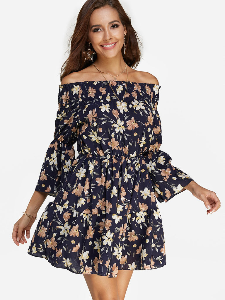 Ladies 3/4 Sleeve Dresses