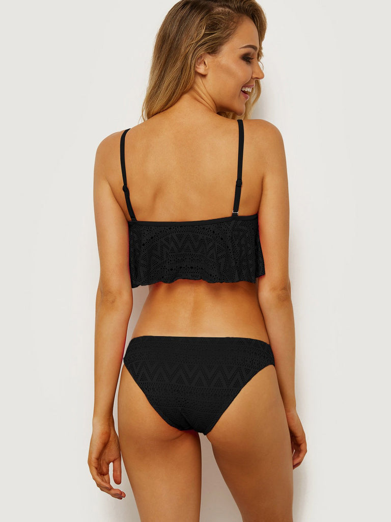 Womens Black Bikinis