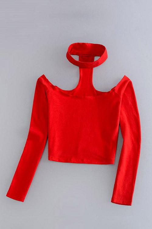 Womens Red T-Shirts