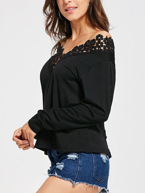 Ladies Black T-Shirts