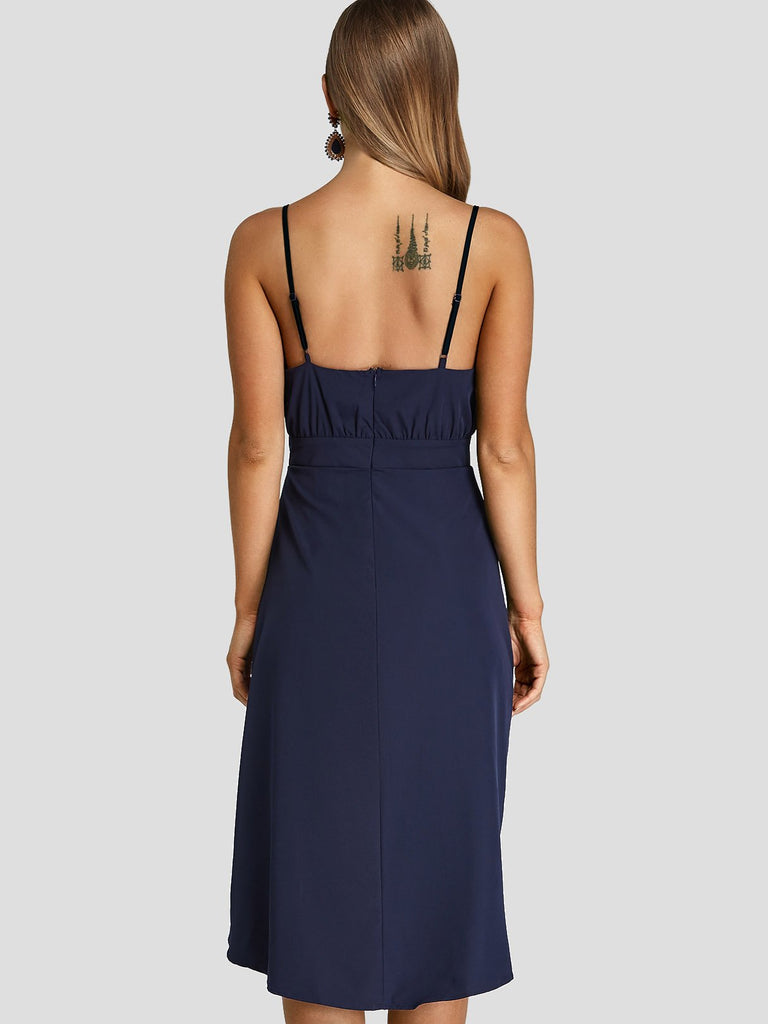 Ladies Sleeveless Midi Dress