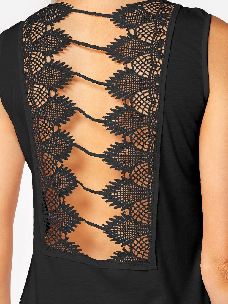 Ladies Black Camis