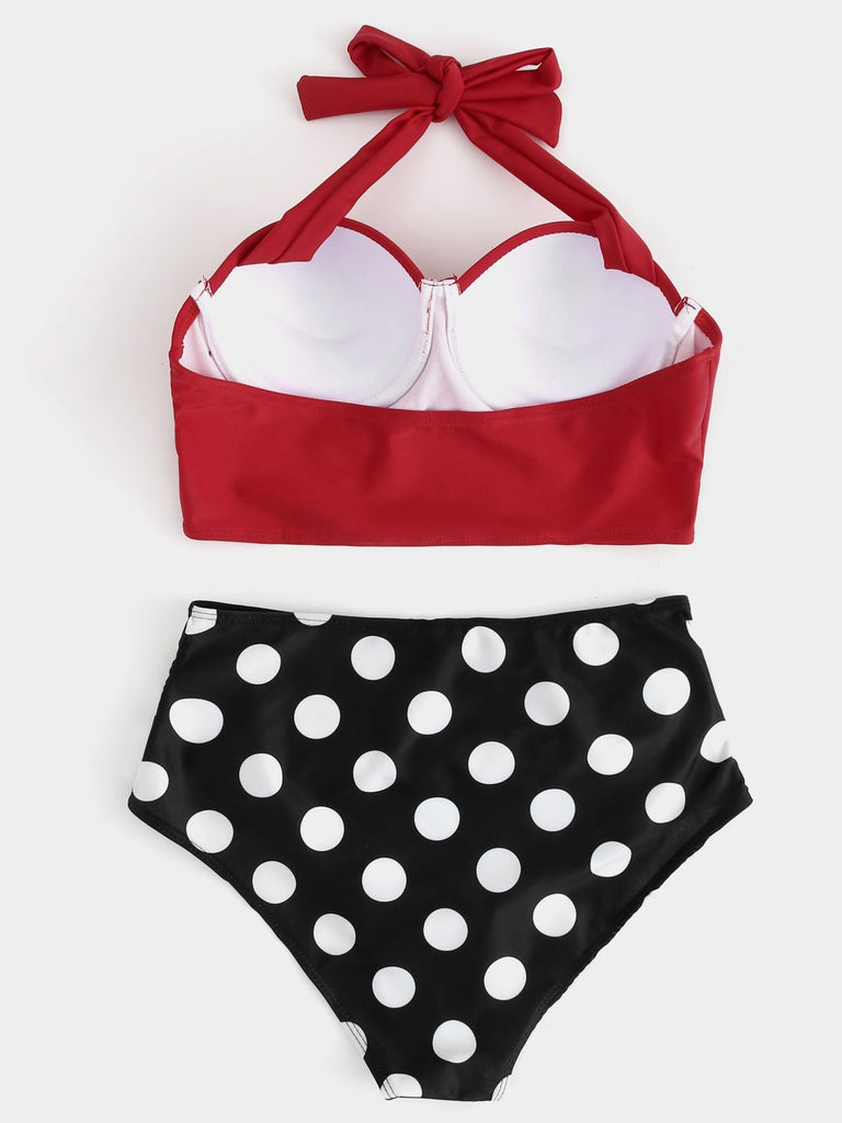 Womens Red Bikinis