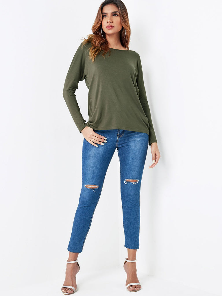 Womens Long Sleeve Top