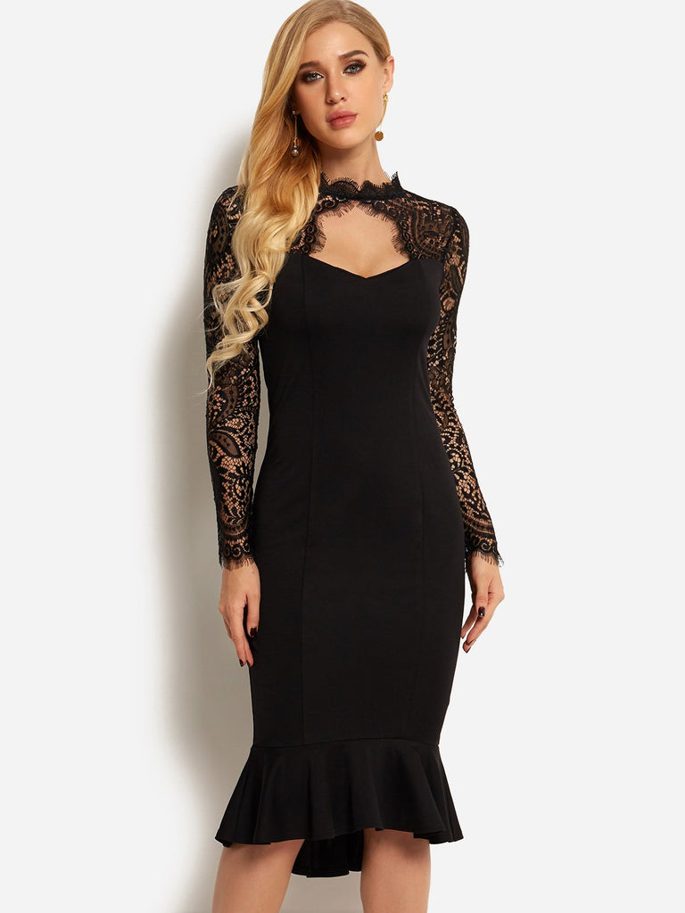 Ladies Black Casual Dresses