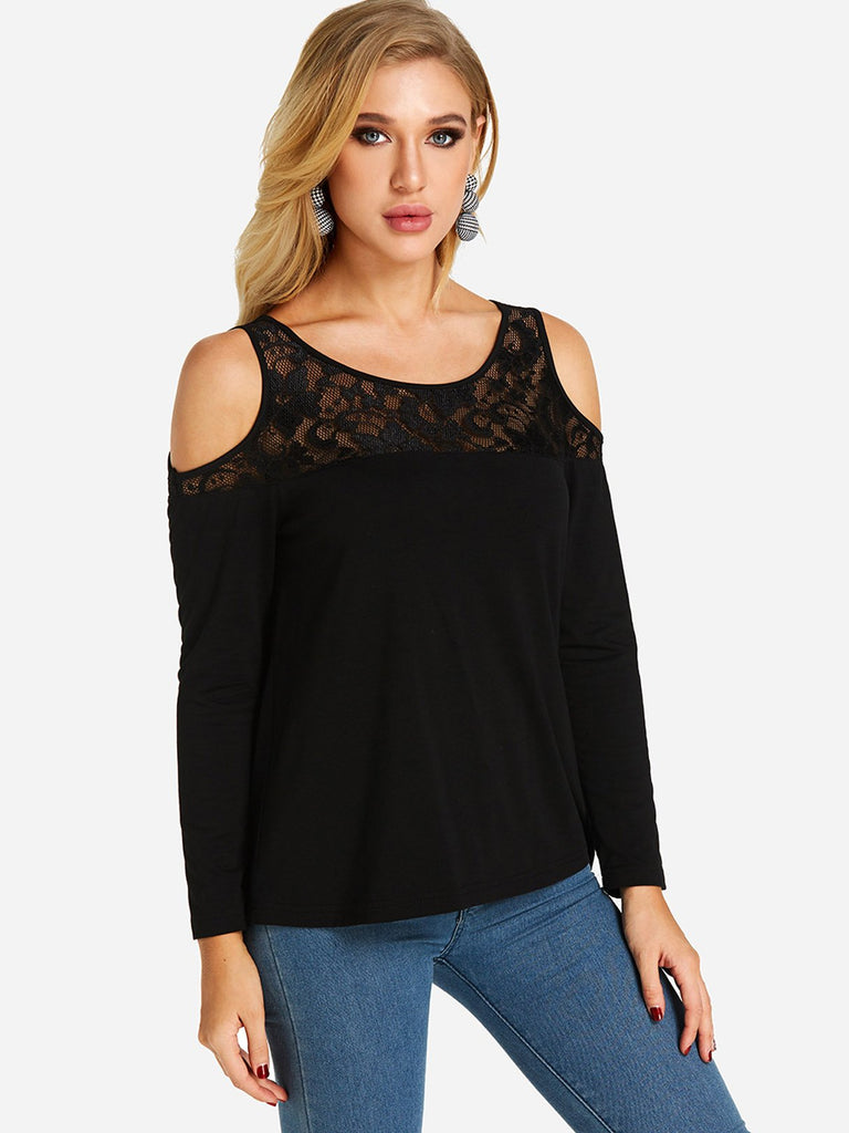 Ladies Black T-Shirts