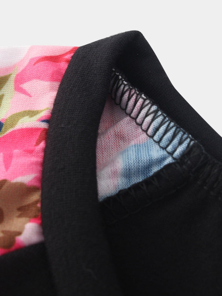 Women's Short Sleeve Long Tops