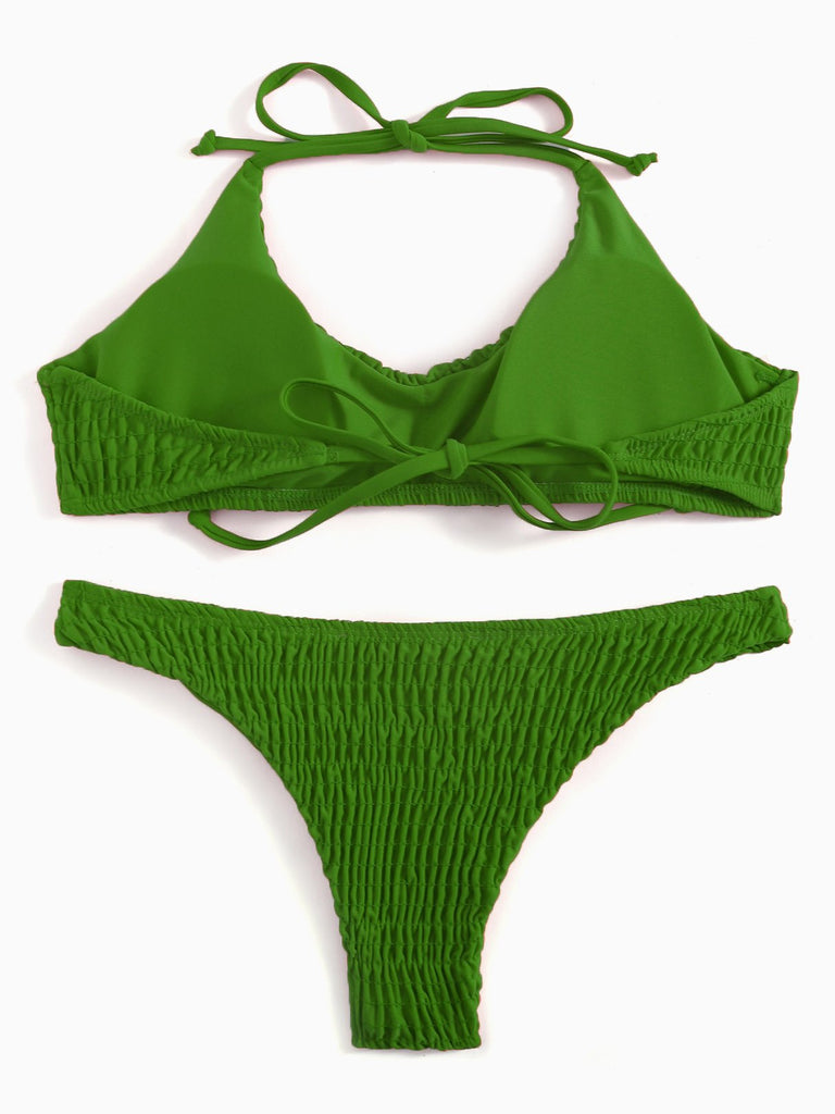 Womens Green Bikinis
