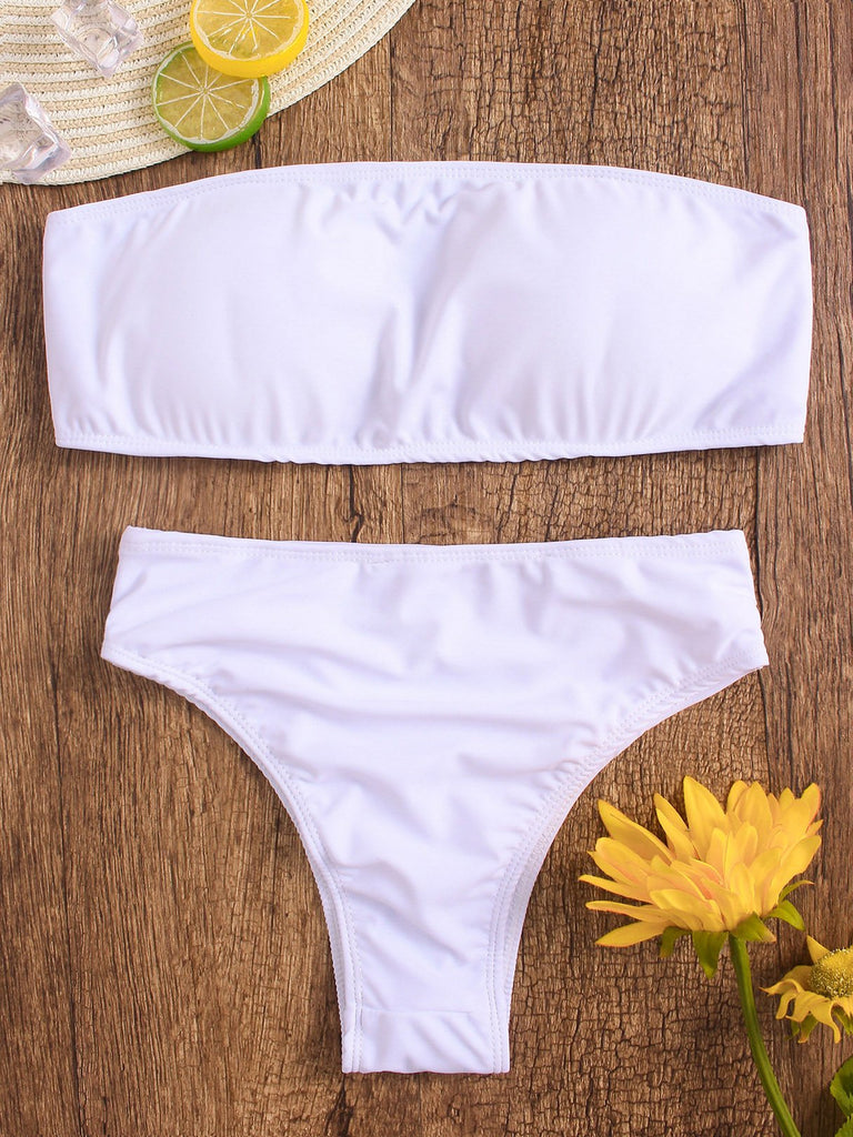 Ladies Red Bikinis