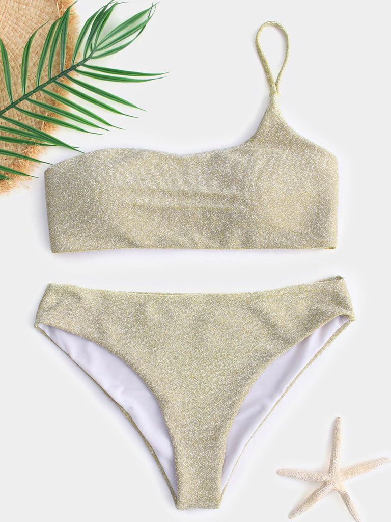 Ladies Gold Bikinis