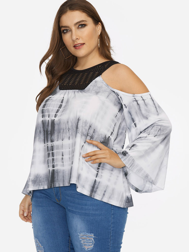 Ladies White Plus Size Tops