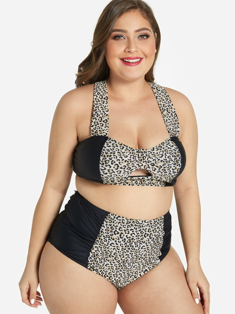 Womens Sleeveless Plus Size Swimwear