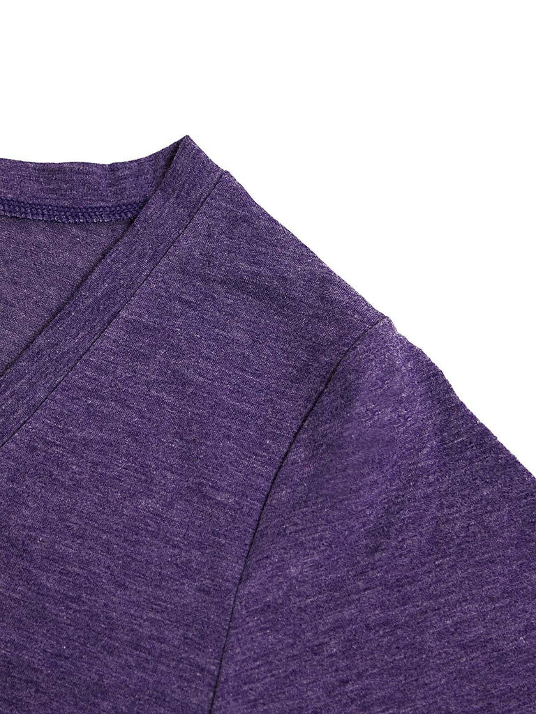 Womens Purple T-Shirts