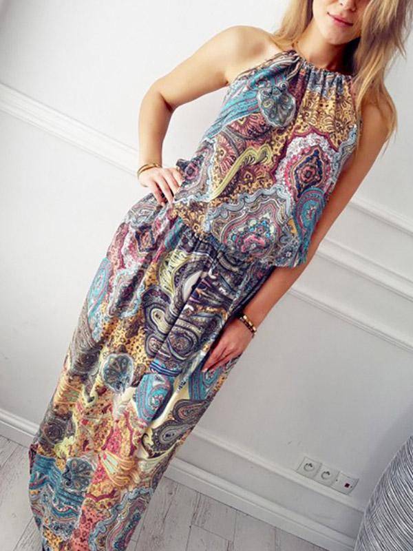 Womens Sleeveless Maxi Dresses