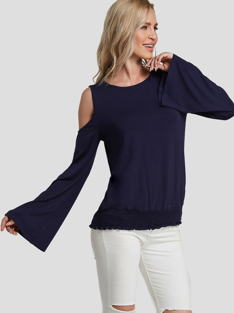 Ladies Navy T-Shirts