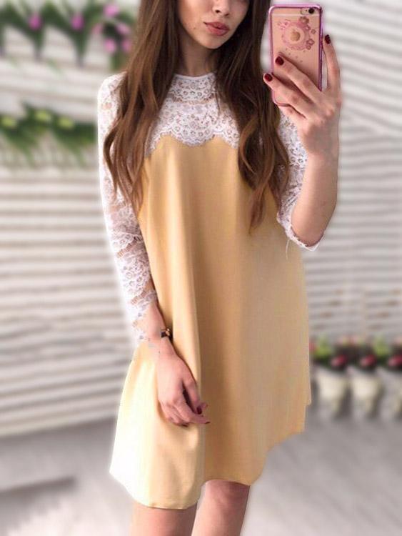 Womens Khaki Mini Dresses