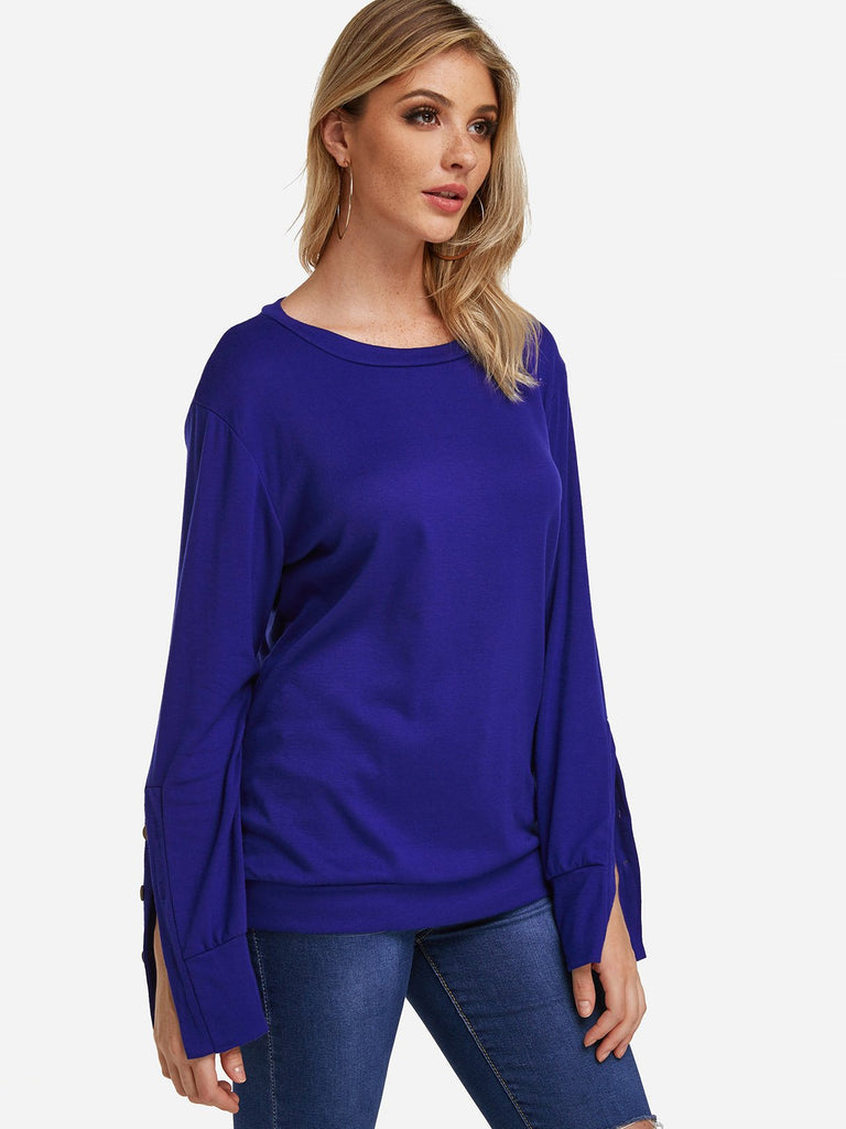 Ladies Blue T-Shirts