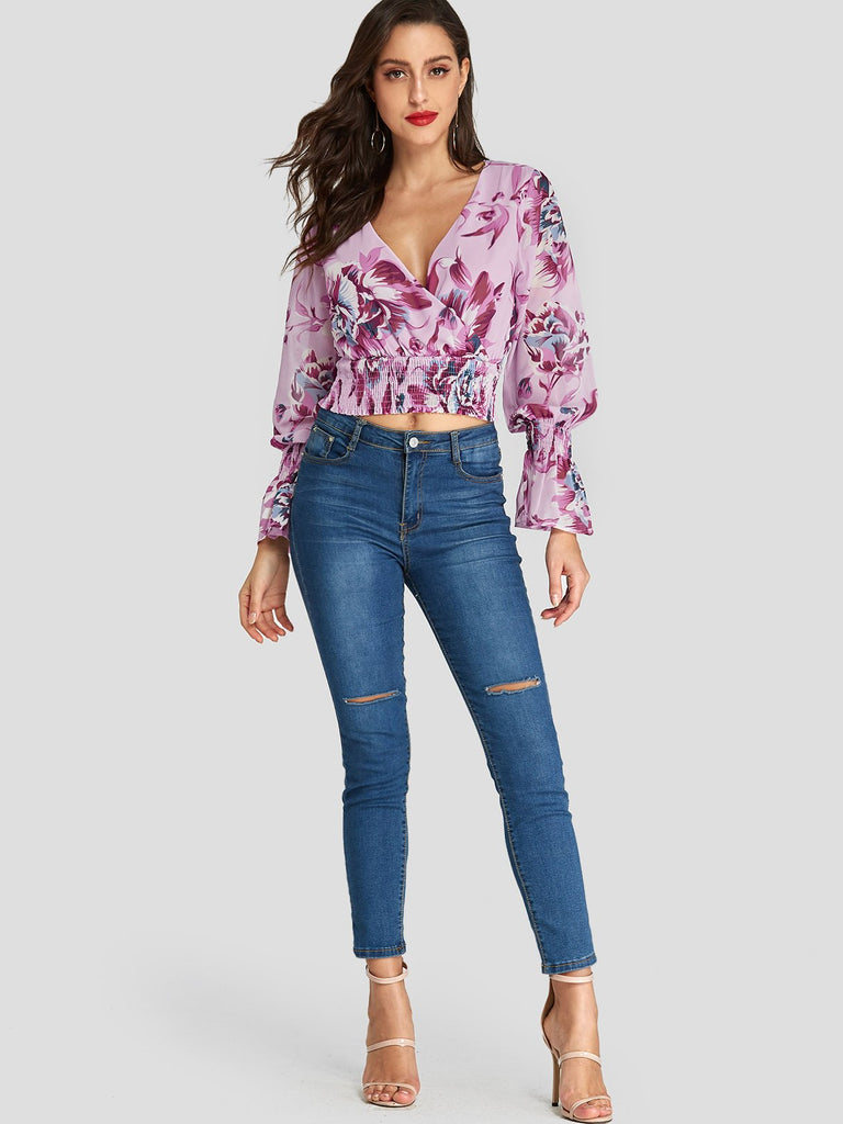 Womens Pink Blouses