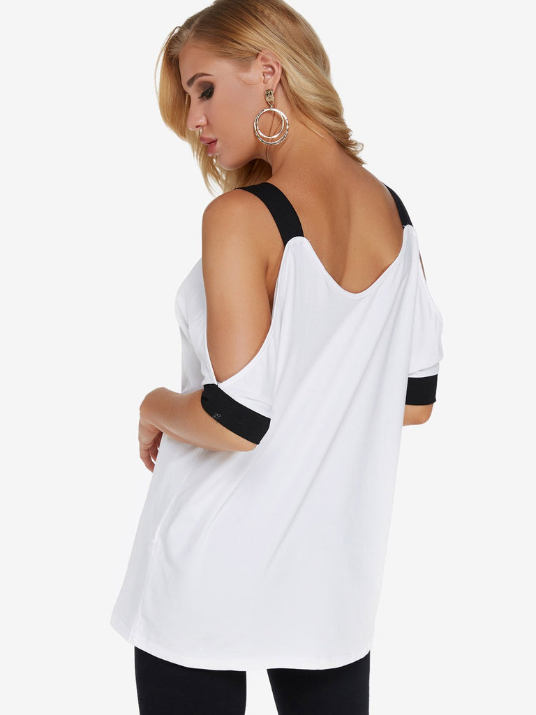 Womens White T-Shirts