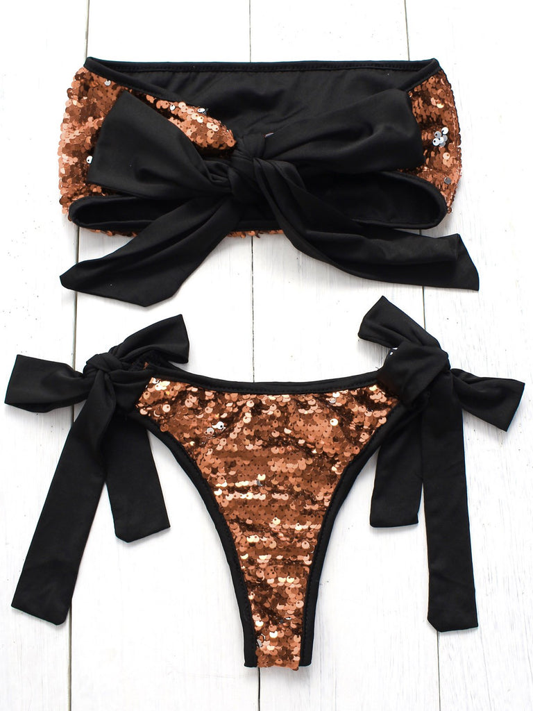 Womens Brown Bikinis