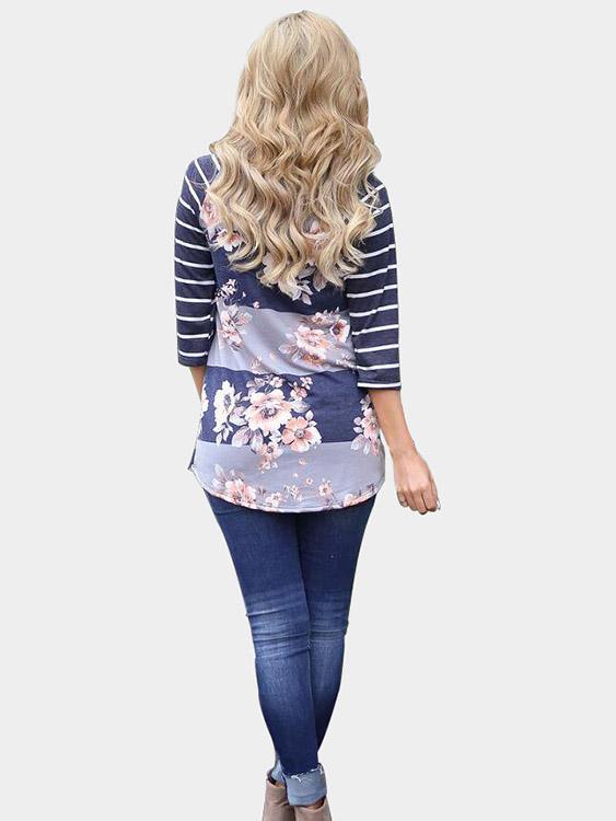 Womens Color Block T-Shirts