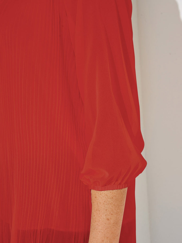 Ladies Burgundy Blouses
