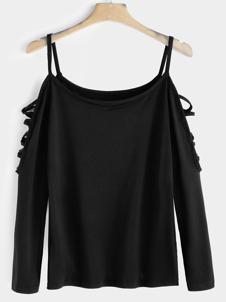 Womens Black T-Shirts