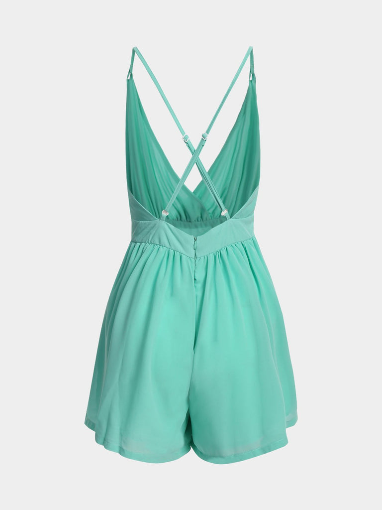 Womens Green Playsuits