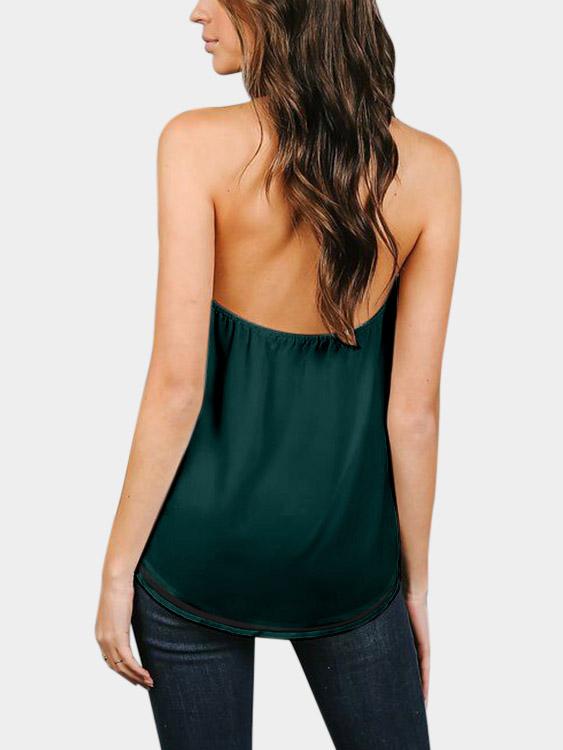 Womens Green Camis