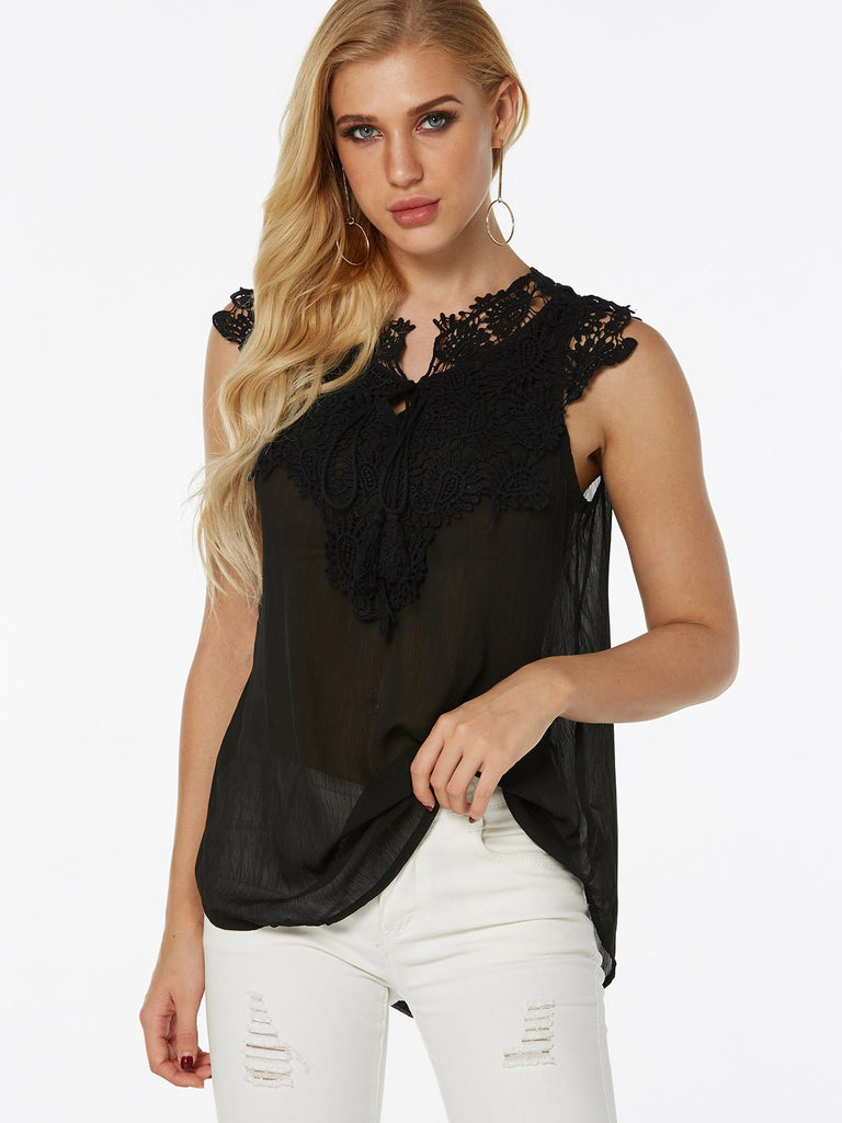 Ladies Black Camis