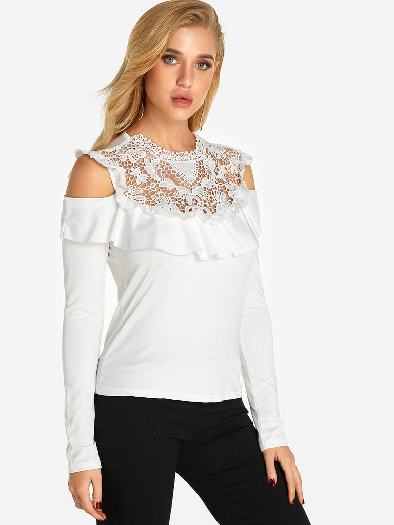Ladies White T-Shirts
