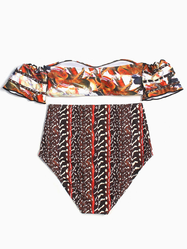Womens Red Bikinis