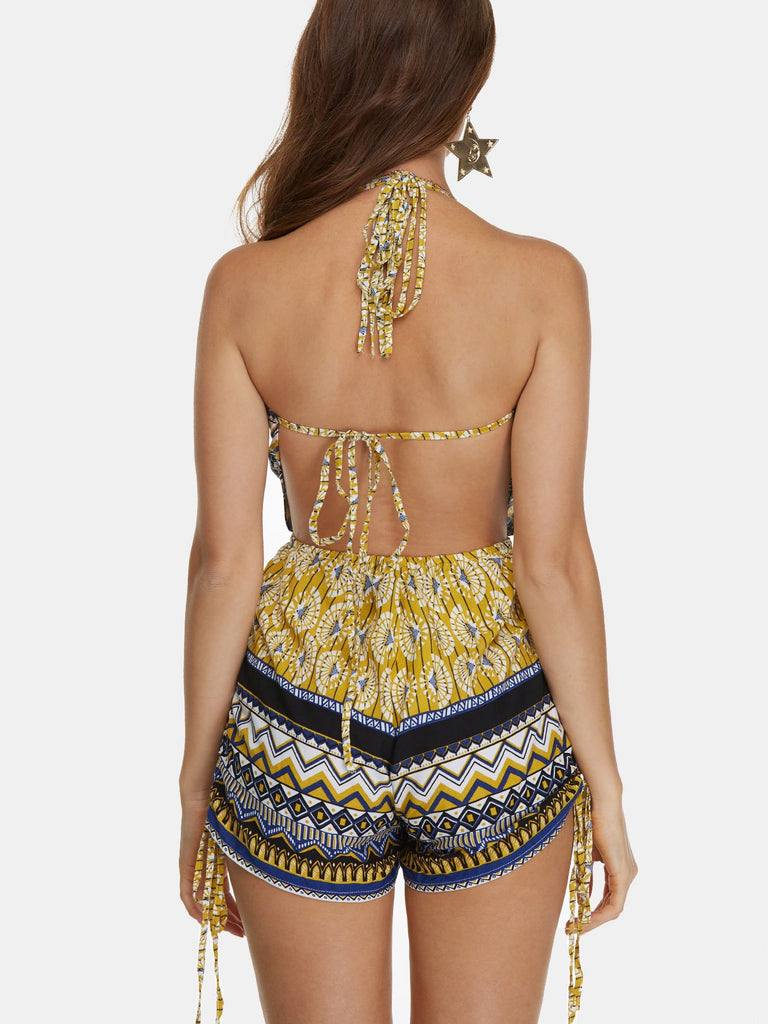 Womens Sleeveless One-Pieces Swimwears