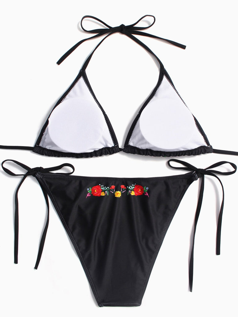 Womens Black Plus Size Swimwear