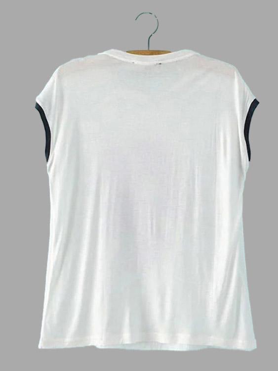 Womens White T-Shirts
