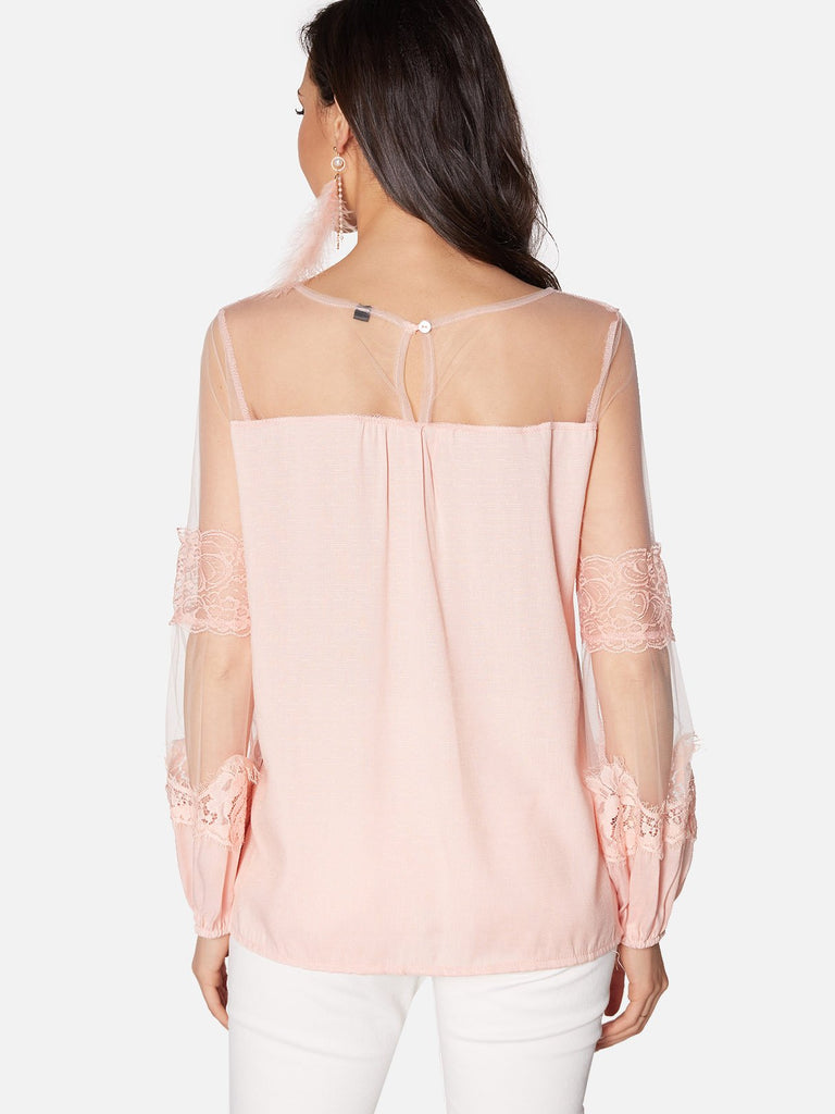 Womens Pink Blouses