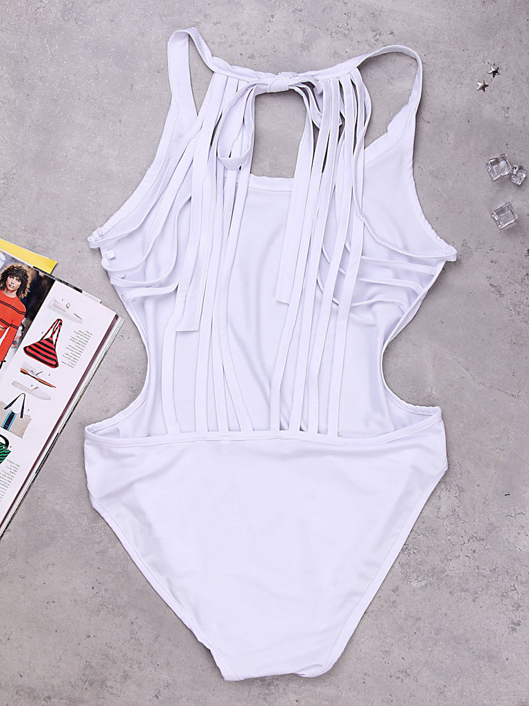 Womens White One-Pieces