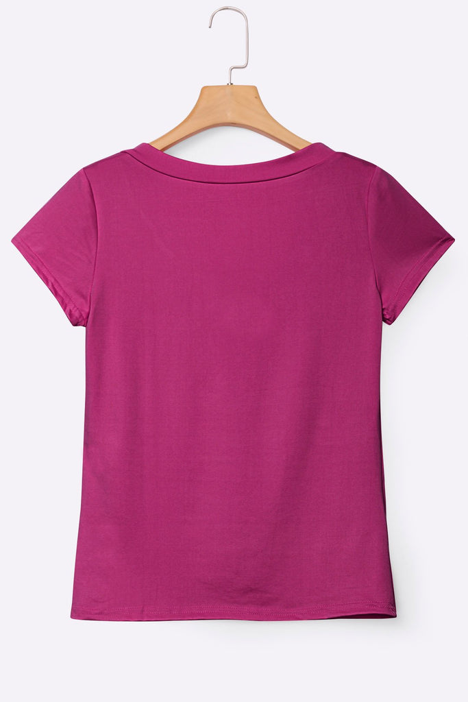 Ladies Dark Blue T-Shirts