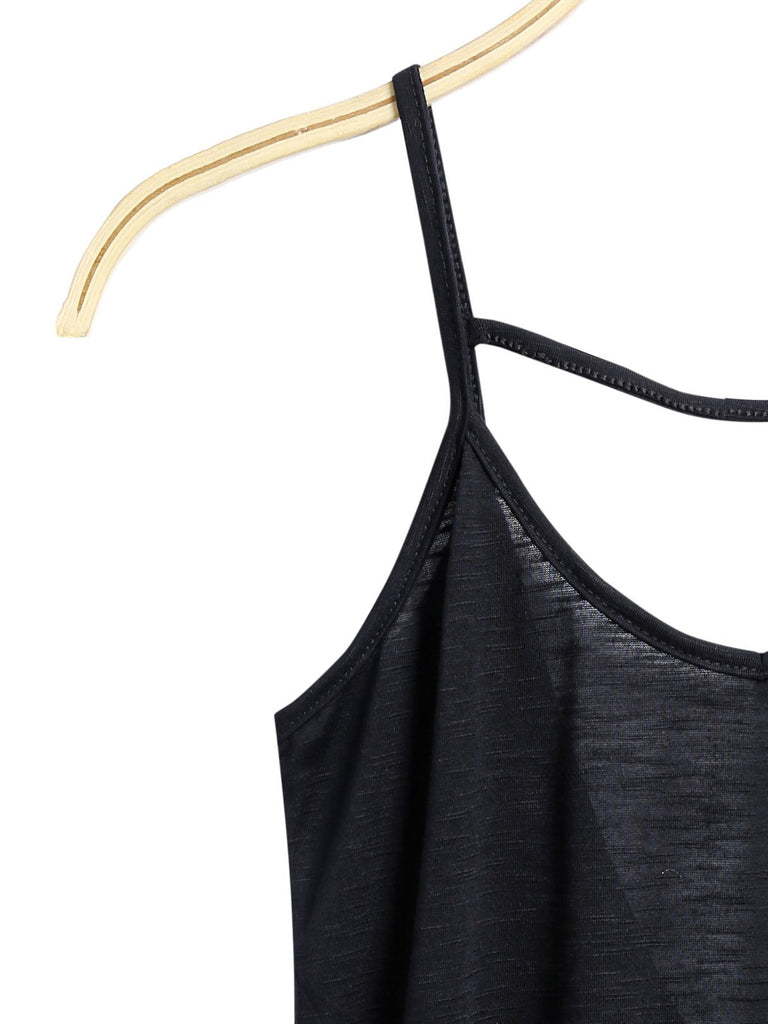 Ladies Black Camis